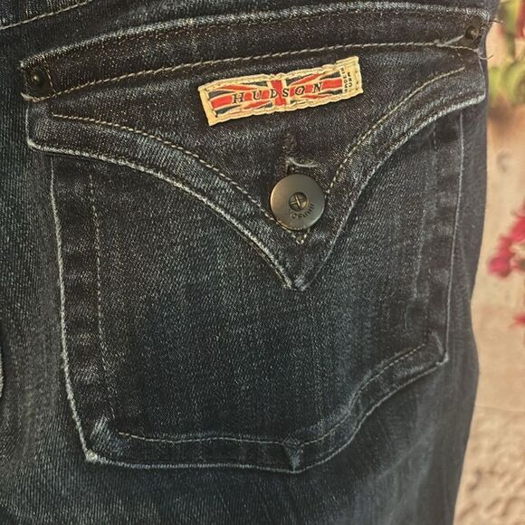 Hudson signature flap pocket bootcut jeans, size 30, good condition - Picture 3 of 12